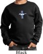 Kids Ford Sweatshirt The Legend Lives Crest Small Print Sweat Shirt