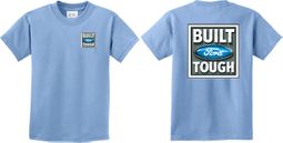 Kids Ford Tee Built Ford Tough (Front & Back) Youth T-shirt