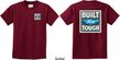 Kids Ford Tee Built Ford Tough (Front & Back) Youth T-shirt