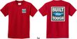 Kids Ford Tee Built Ford Tough (Front & Back) Youth T-shirt