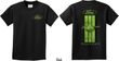 Kids Ford Tee Green Mustang Stripe (Front & Back) Youth Shirt