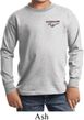 Kids Ford Tee Mustang Pocket Print Youth Long Sleeve