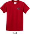 Kids Ford Tee Mustang Pocket Print Youth T-shirt