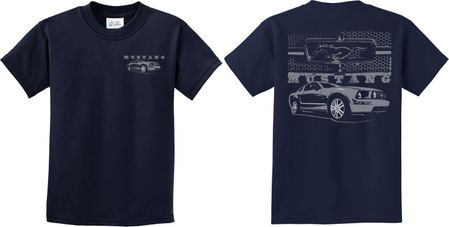 Kids Ford Tee Mustang with Grill (Front & Back) Youth T-shirt