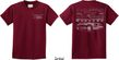 Kids Ford Tee Mustang with Grill (Front & Back) Youth T-shirt