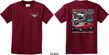 Kids Ford Tee Mustangs Untamed (Front & Back) Youth T-shirt