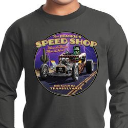 Kids Frankenstein Tee Frankie's Speed Shop Youth Long Sleeve