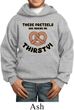 Kids Funny Hoodie Thirsty Pretzels Hoody