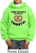 Kids Funny Hoodie Thirsty Pretzels Hoody