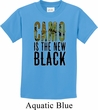 Kids Funny Shirt Camo is the New Black Tee T-Shirt