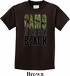 Kids Funny Shirt Camo is the New Black Tee T-Shirt