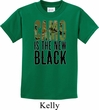 Kids Funny Shirt Camo is the New Black Tee T-Shirt