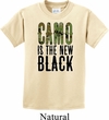 Kids Funny Shirt Camo is the New Black Tee T-Shirt
