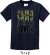 Kids Funny Shirt Camo is the New Black Tee T-Shirt