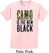 Kids Funny Shirt Camo is the New Black Tee T-Shirt