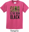 Kids Funny Shirt Camo is the New Black Tee T-Shirt