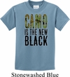 Kids Funny Shirt Camo is the New Black Tee T-Shirt