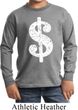 Kids Funny Shirt Distressed Dollar Sign Long Sleeve Tee T-Shirt