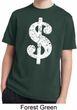 Kids Funny Shirt Distressed Dollar Sign Moisture Wicking Tee T-Shirt