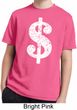 Kids Funny Shirt Distressed Dollar Sign Moisture Wicking Tee T-Shirt