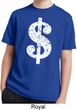 Kids Funny Shirt Distressed Dollar Sign Moisture Wicking Tee T-Shirt