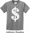 Kids Funny Shirt Distressed Dollar Sign Tee T-Shirt