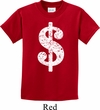 Kids Funny Shirt Distressed Dollar Sign Tee T-Shirt