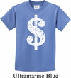 Kids Funny Shirt Distressed Dollar Sign Tee T-Shirt
