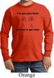 Kids Funny Shirt I've Got Your Back Long Sleeve Tee T-Shirt