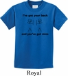 Kids Funny Shirt I've Got Your Back Tee T-Shirt