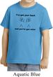 Kids Funny Shirt I've Got Your Back Toddler Tee T-Shirt