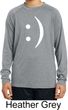 Kids Funny Shirt Smiley Chat Face Dry Wicking Long Sleeve Tee T-Shirt