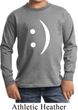 Kids Funny Shirt Smiley Chat Face Long Sleeve Tee T-Shirt