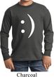 Kids Funny Shirt Smiley Chat Face Long Sleeve Tee T-Shirt