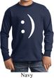 Kids Funny Shirt Smiley Chat Face Long Sleeve Tee T-Shirt