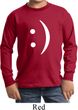 Kids Funny Shirt Smiley Chat Face Long Sleeve Tee T-Shirt