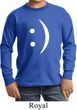 Kids Funny Shirt Smiley Chat Face Long Sleeve Tee T-Shirt