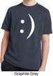Kids Funny Shirt Smiley Chat Face Moisture Wicking Tee T-Shirt