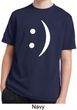 Kids Funny Shirt Smiley Chat Face Moisture Wicking Tee T-Shirt