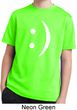Kids Funny Shirt Smiley Chat Face Moisture Wicking Tee T-Shirt