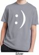 Kids Funny Shirt Smiley Chat Face Moisture Wicking Tee T-Shirt