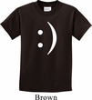 Kids Funny Shirt Smiley Chat Face Tee T-Shirt