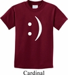 Kids Funny Shirt Smiley Chat Face Tee T-Shirt