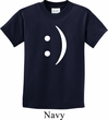 Kids Funny Shirt Smiley Chat Face Tee T-Shirt