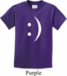 Kids Funny Shirt Smiley Chat Face Tee T-Shirt