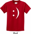 Kids Funny Shirt Smiley Chat Face Tee T-Shirt