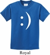 Kids Funny Shirt Smiley Chat Face Tee T-Shirt
