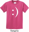 Kids Funny Shirt Smiley Chat Face Tee T-Shirt