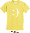 Kids Funny Shirt Smiley Chat Face Tee T-Shirt