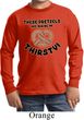 Kids Funny Shirt Thirsty Pretzels Long Sleeve Tee T-Shirt